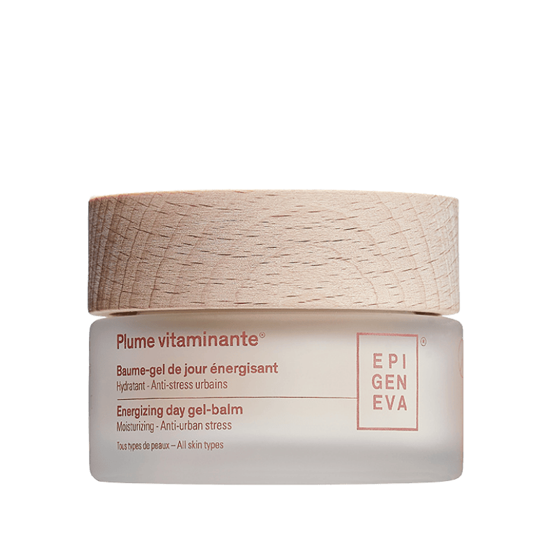 Epigeniva Plume vitaminante Energizing Day Gel-Balm – product jar