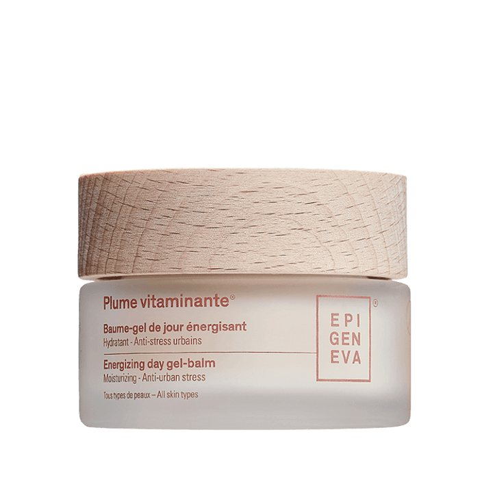 Epigeniva Plume vitaminante Energizing Day Gel-Balm – product jar