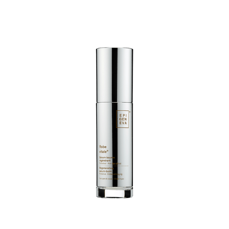 Epigeniva Robe vitale Regenerating Serum-Balm – product bottle