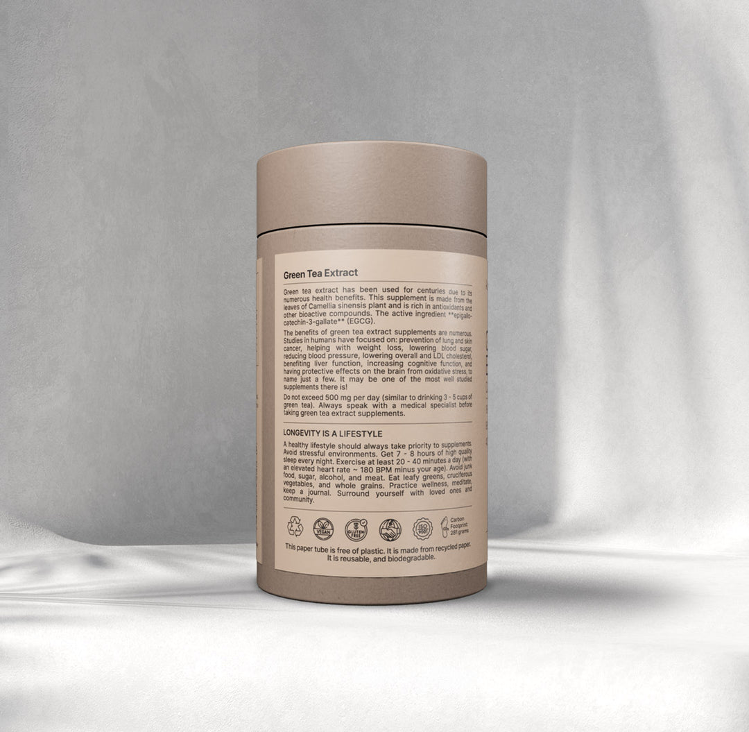 Beige container with text on a gray background