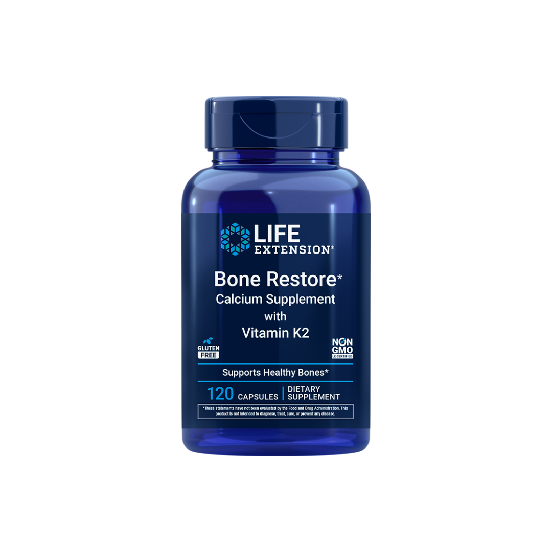Life Extension - Bone Restore με Βιταμίνη K2 - 120 κάψουλες