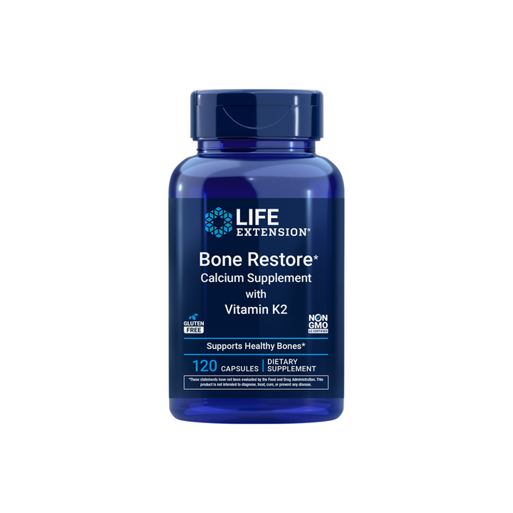 Life Extension - Bone Restore με Βιταμίνη K2 - 120 κάψουλες