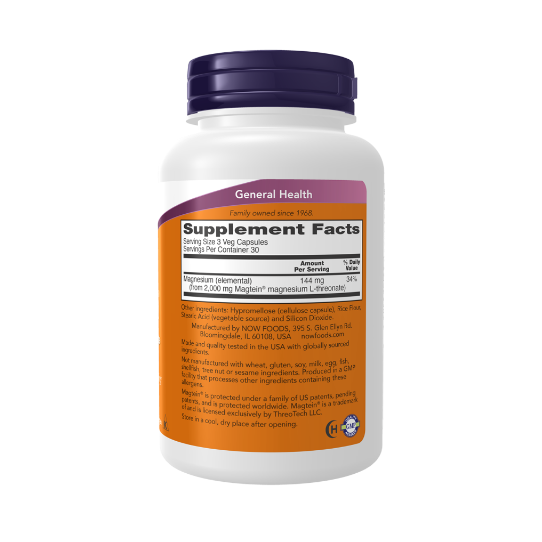 NOW Foods - Magtein® 90 Veg Capsules