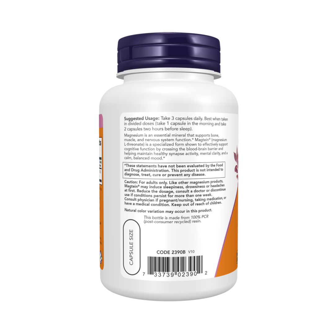 NOW Foods - Magtein® 90 Veg Capsules