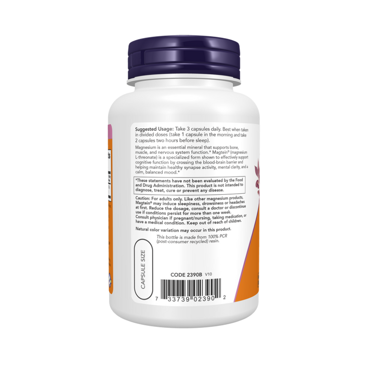 NOW Foods - Magtein® 90 Veg Capsules