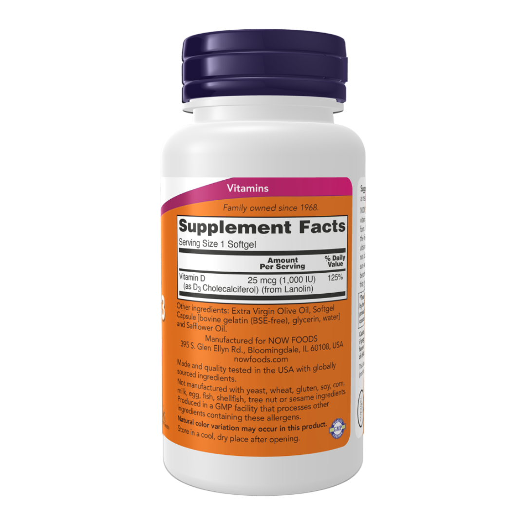 Supplement bottle with 'Supplement Facts' label on a white background