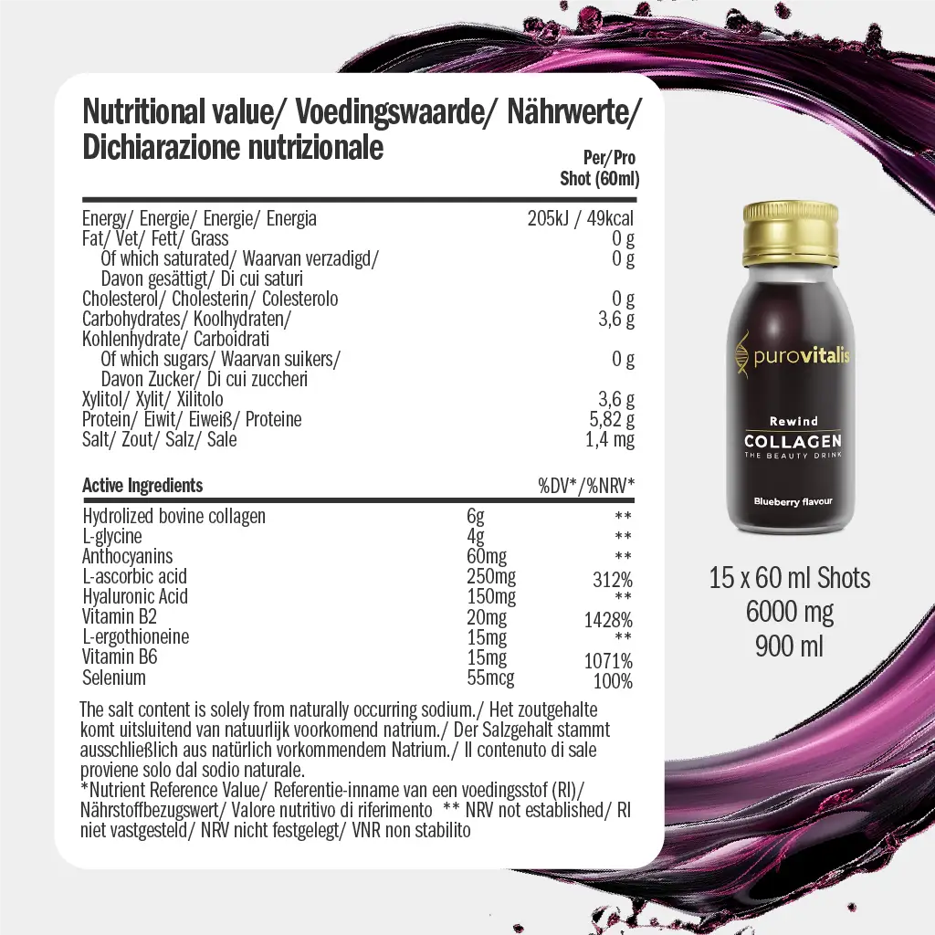 Rewind Liquid Collagen - Purovitalis