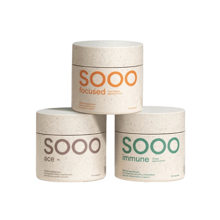 Sooo.me™ - Performance bundle: Lion's mane + Chaga + NR